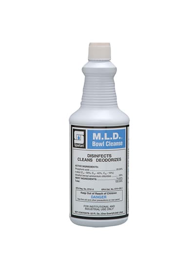 M.L.D. Bowl Cleanse® Floral Toilet Bowl Cleaner 1 QT RTU 20-30% Phosphoric Acid 12/Case