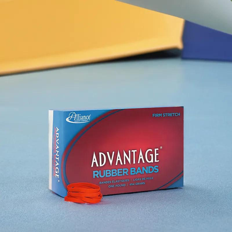 Rubber Band #62 2.5X0.25 IN Rubber Latex Red 1/Pack