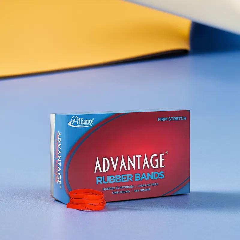 Rubber Band #62 2.5X0.25 IN Rubber Latex Red 1/Pack