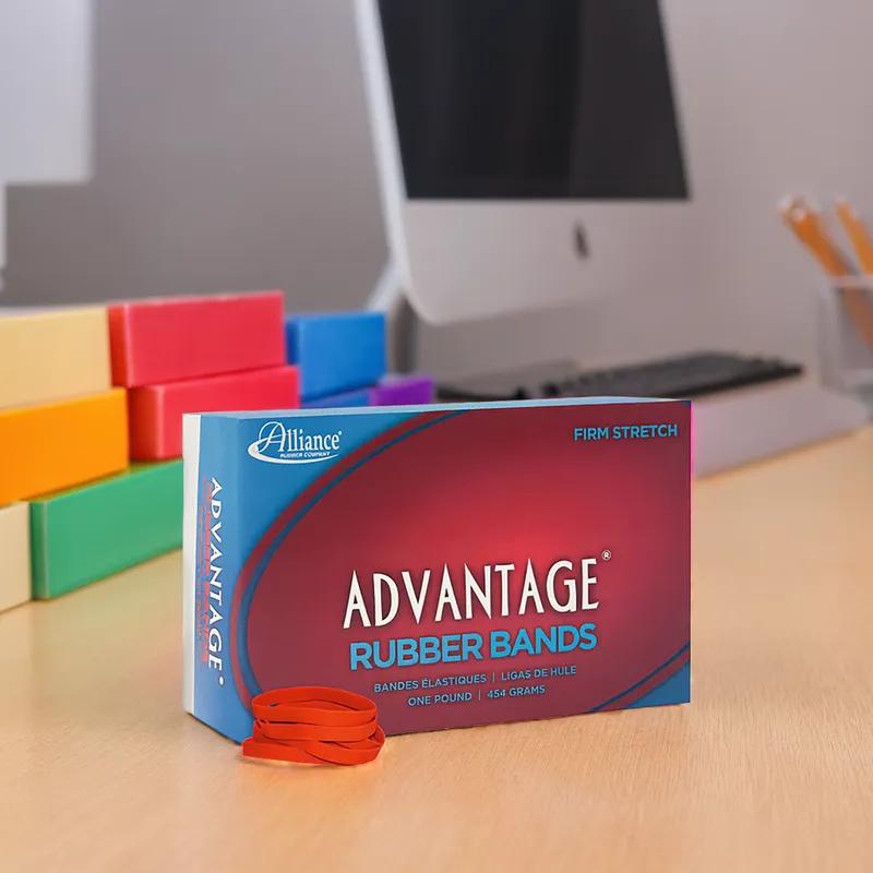 Rubber Band #62 2.5X0.25 IN Rubber Latex Red 1/Pack