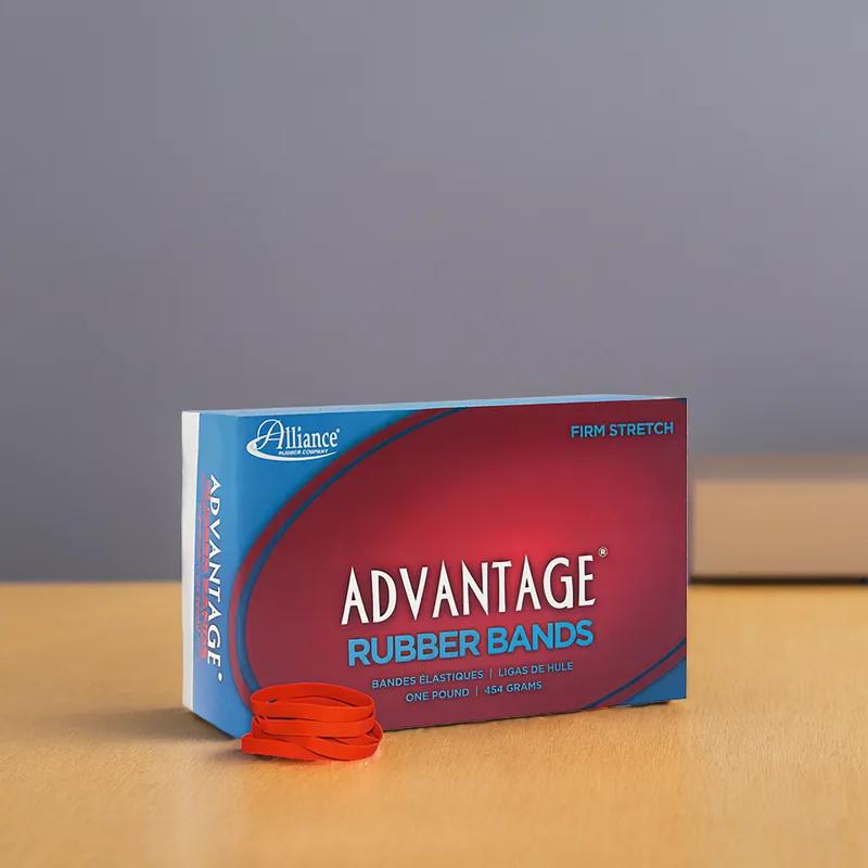 Rubber Band #62 2.5X0.25 IN Rubber Latex Red 1/Pack