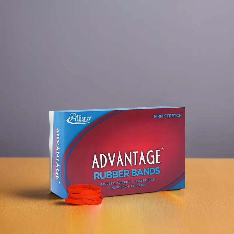 Rubber Band #62 2.5X0.25 IN Rubber Latex Red 1/Pack