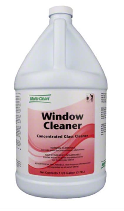 Window & Glass Cleaner 1 GAL Concentrate Streak-Free 4/Case