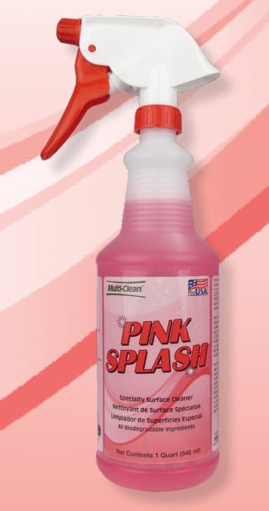 Multi-Clean® Pink Splash Glass Cleaner Surface Cleaner 32 OZ 6/Case