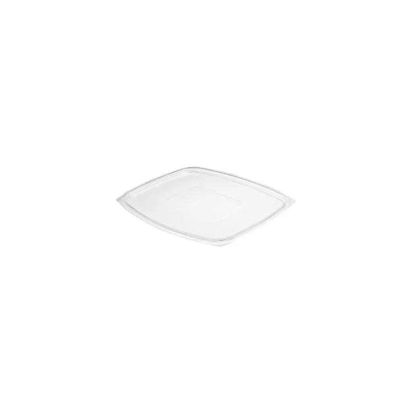 Dart® ClearPac® Lid Flat 9X7.375 IN 1 Compartment OPS Clear Rectangle For Container 252/Case