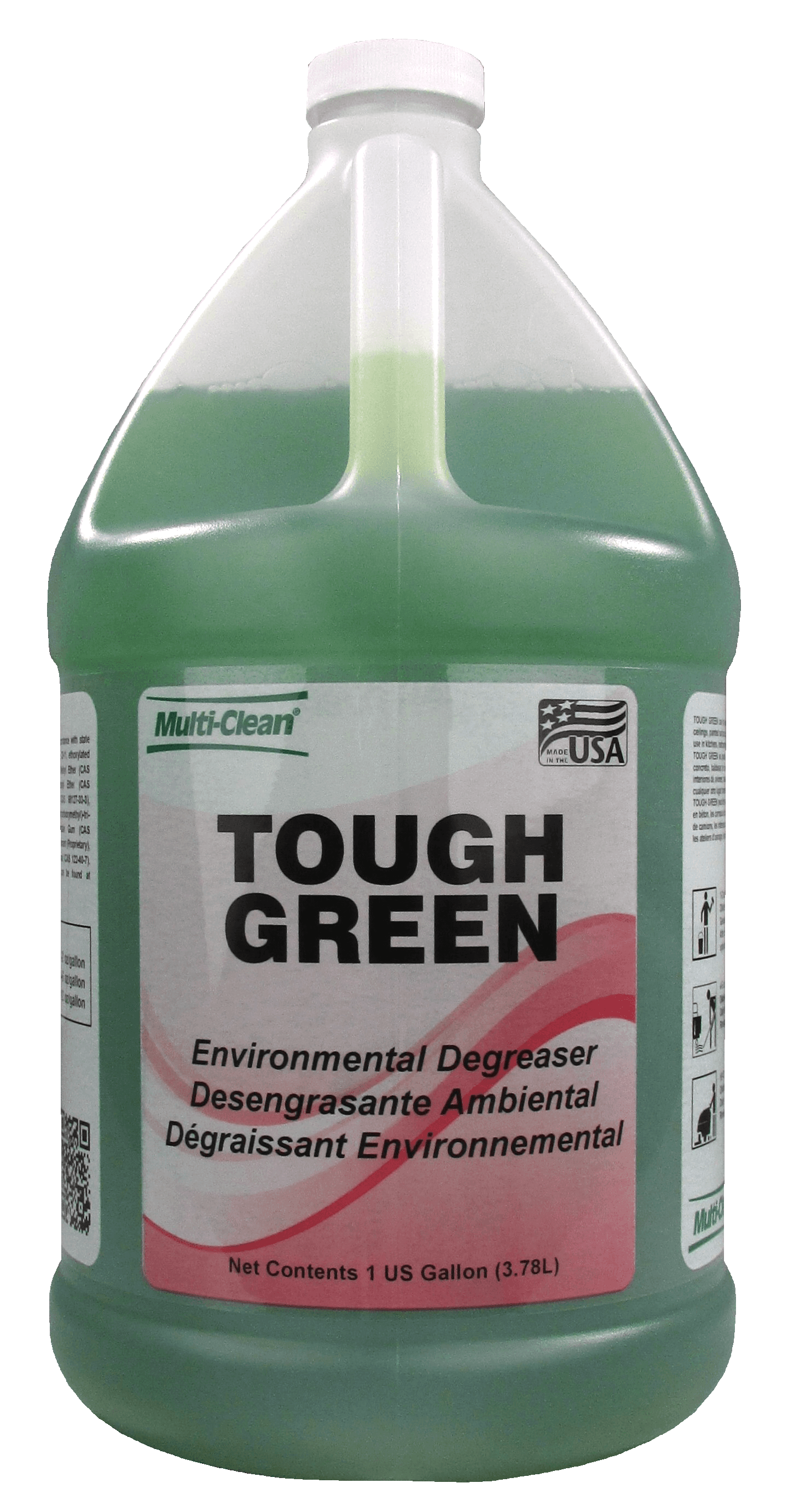 Tough Green Citrus Scent Floral All Purpose Cleaner Cleaner & Degreaser 1 GAL Liquid 4/Case