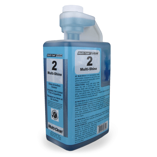 Glass & Surface Cleaner Multi-Purpose Streak-Free 48/Case
