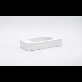 Cake Box 12.5X5.5X2.25 IN White Rectangle With Window 200/Case
