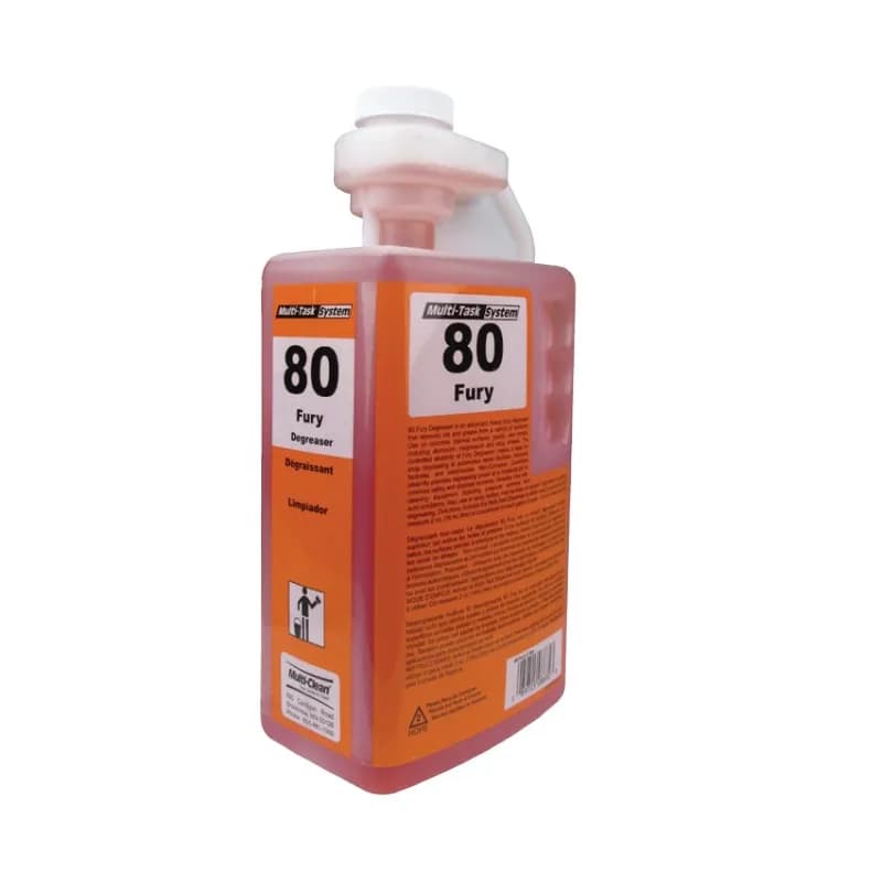 80 Fury Mild Scent Degreaser 2 L Liquid 4/Case