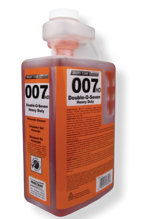 Multi-Clean® Double' O Seven Citrus Scent Hydrogen Peroxide Cleaner 2 L Liquid Heavy Duty 4/Case