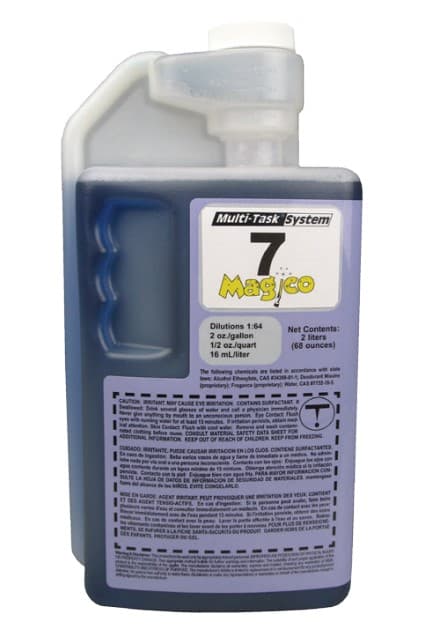 7 Magico Lavender Cleaner & Deodorizer Degreaser 2 L Concentrate Multi-Task 4/Case