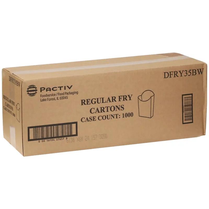 French Fry Cup & Scoop 3.21X1.64X4.71 IN Paperboard White Red 1000/Case