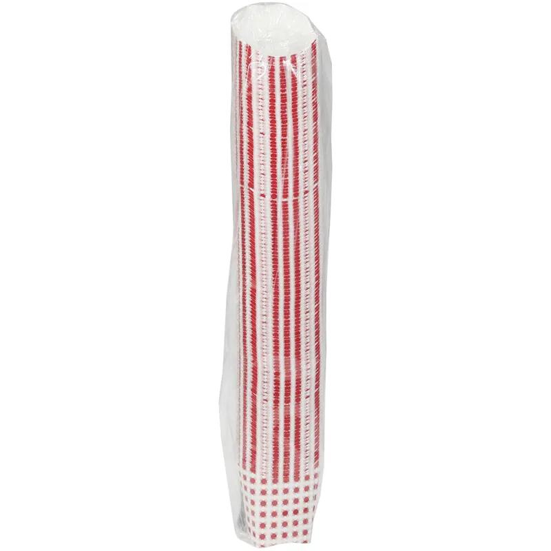 French Fry Cup & Scoop 3.21X1.64X4.71 IN Paperboard White Red 1000/Case