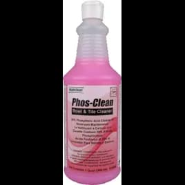 Phos-Clean Citrus Fresh Toilet Bowl Cleaner 1 QT 20% Phosphoric Acid 12/Case