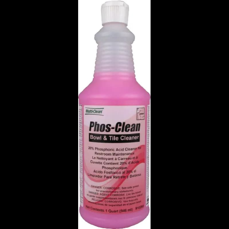 Phos-Clean Citrus Fresh Toilet Bowl Cleaner 1 QT 20% Phosphoric Acid 12/Case