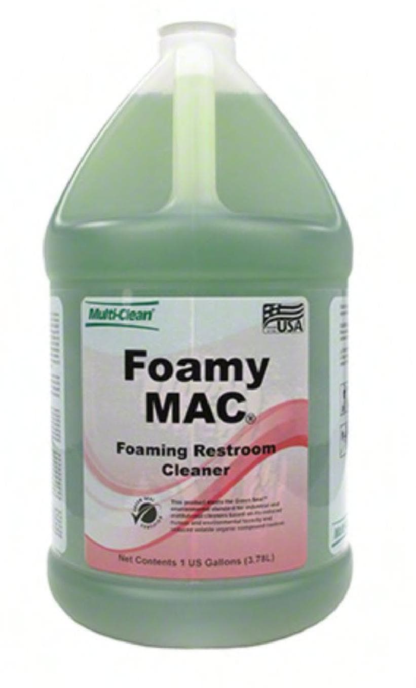 Foamy Mac Fresh Citrus Restroom Cleaner 1 GAL Liquid 4/Case