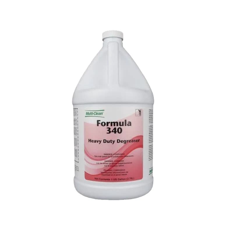 Formula 340 Mild Scent Degreaser 1 GAL Low Foam Liquid Multi-Purpose 4/Case