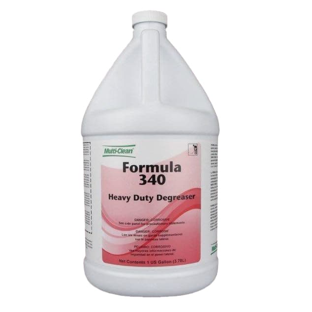 Formula 340 Mild Scent Degreaser 1 GAL Low Foam Liquid Multi-Purpose 4/Case