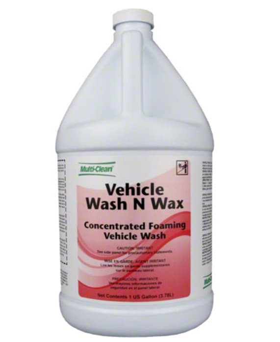 Multi-Clean® Sassafras Car Wash & Wax 1 GAL Concentrate Foaming Liquid 4/Case