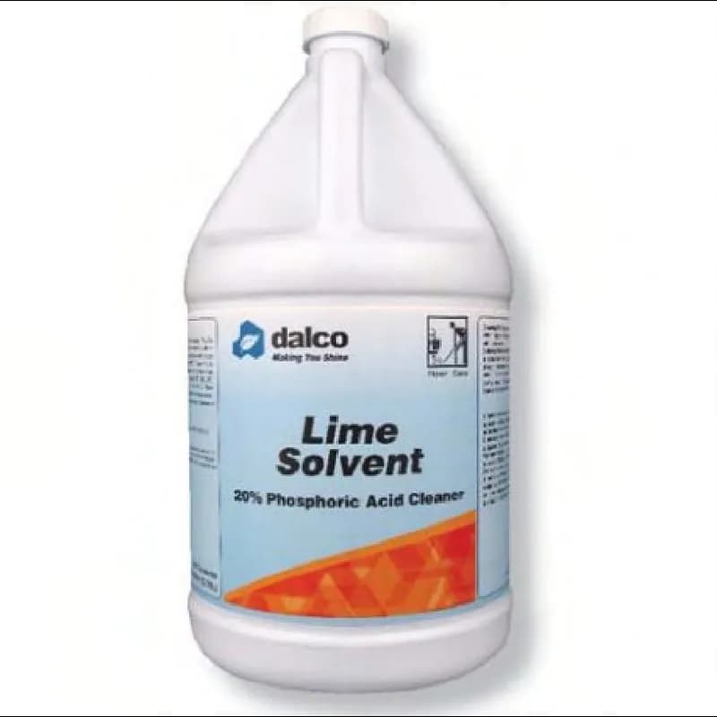 Lime Solvent Acid Cleaner 1 GAL Multi Surface 20% Phosphoric Acid 4/Case