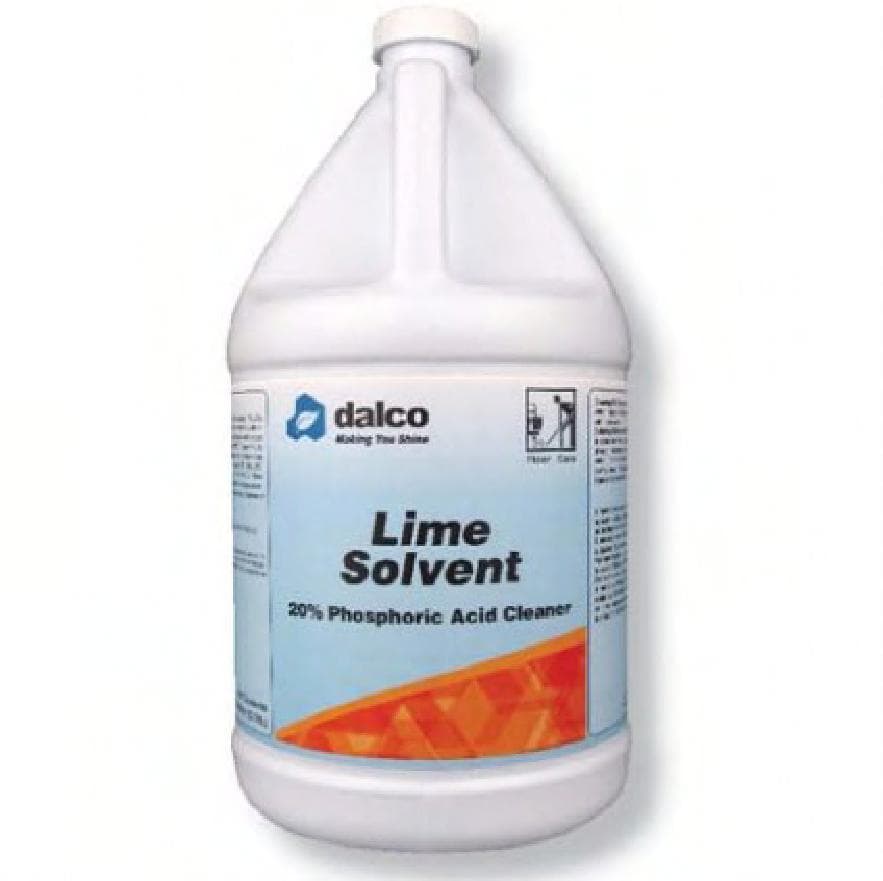 Lime Solvent Acid Cleaner 1 GAL Multi Surface 20% Phosphoric Acid 4/Case