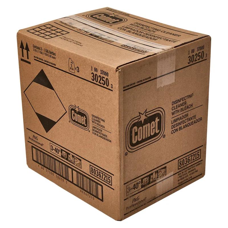 Comet With Bleach All Purpose Cleaner Disinfectant 1 GAL Multi Surface Concentrate Closed Loop Bleach 3/Case