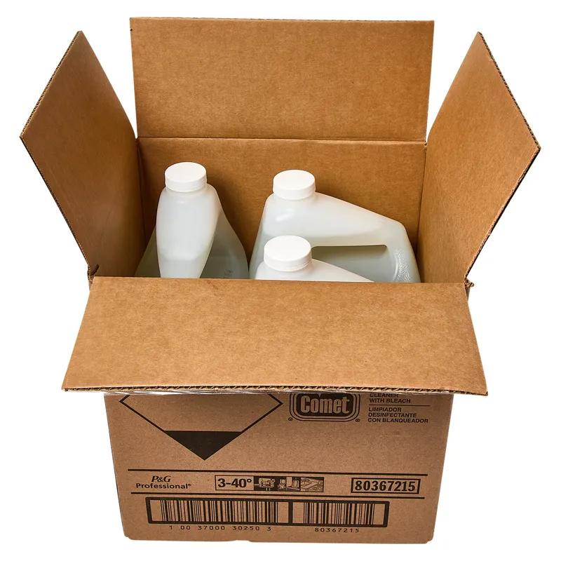 Comet With Bleach All Purpose Cleaner Disinfectant 1 GAL Multi Surface Concentrate Closed Loop Bleach 3/Case