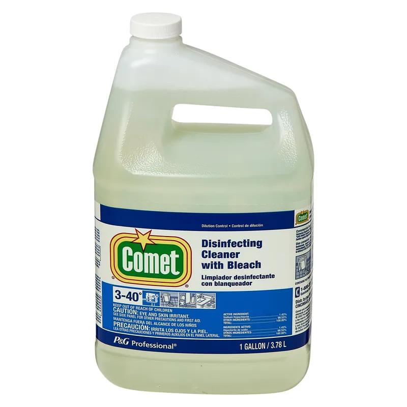 Comet With Bleach All Purpose Cleaner Disinfectant 1 GAL Multi Surface Concentrate Closed Loop Bleach 3/Case