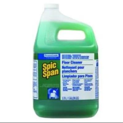 Spic and Span® Fresh Scent Floor Cleaner 1 GAL Multi Surface Mild Alkaline Concentrate Closed Loop 3/Case