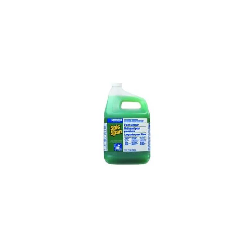 Spic and Span® Fresh Scent Floor Cleaner 1 GAL Multi Surface Mild Alkaline Concentrate Closed Loop 3/Case