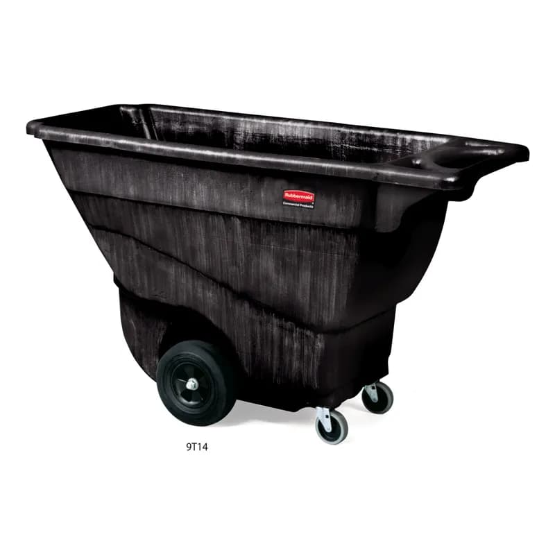 Utility Tilt Truck 850 LB 0.5 Cubic Yard Black Structural Foam Preassembled 1/Each