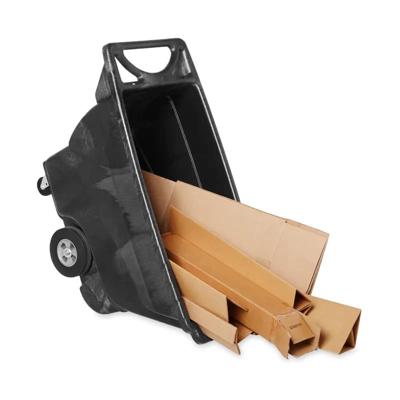 Utility Tilt Truck 850 LB 0.5 Cubic Yard Black Structural Foam Preassembled 1/Each
