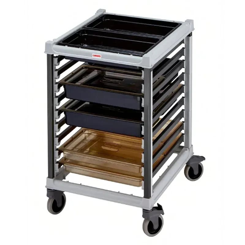 Camshelving® Food Pan Trolley Half Size With Casters 18 Rack 1/Each
