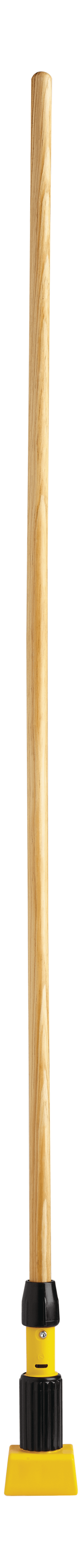 Gripper® Mop Handle 60IN Natural Yellow Wood Clamp Style 1/Each
