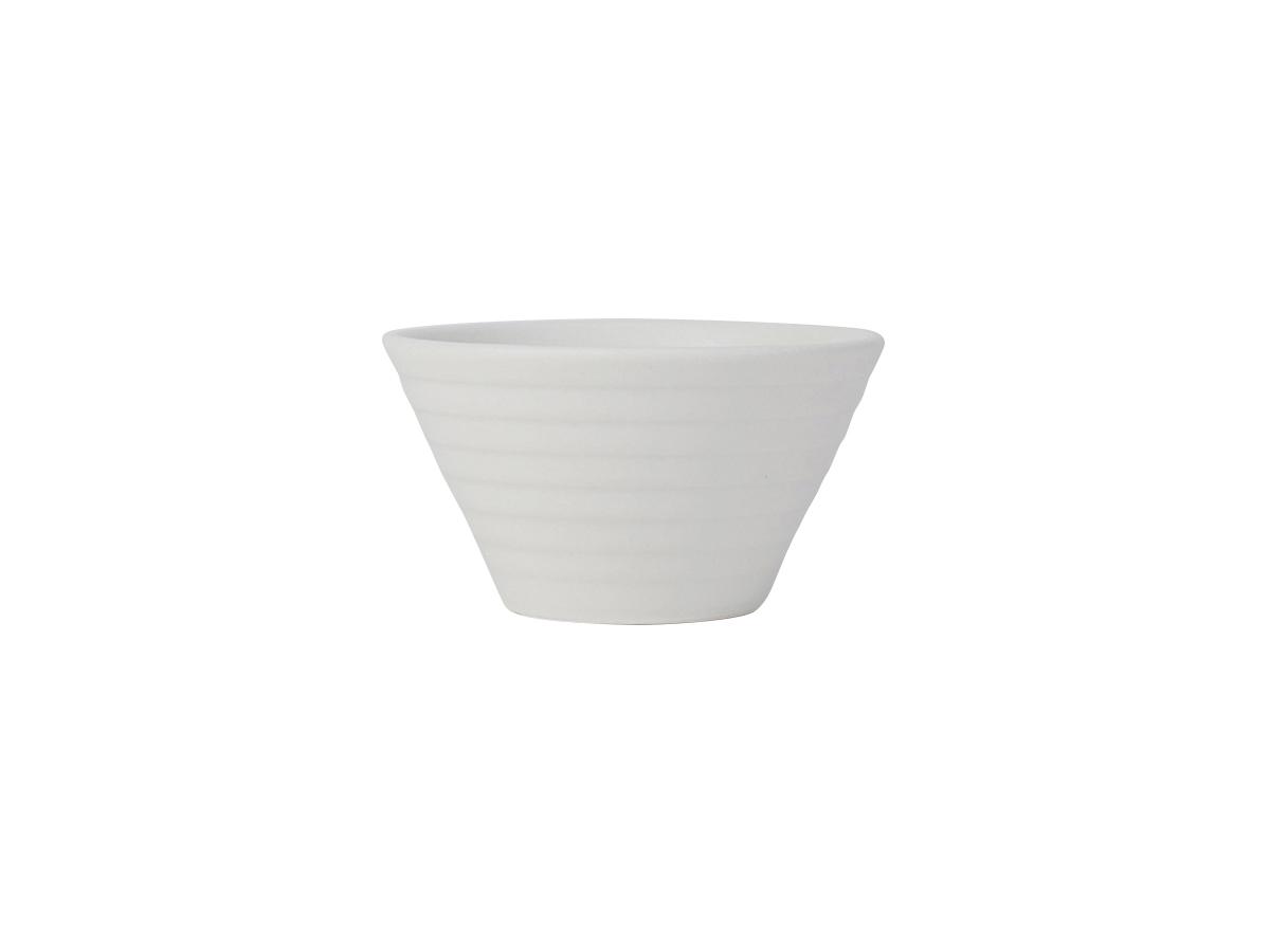 Zion Bouillon Bowl 7.75 FLOZ China Matte Wht Rnd Embsd Satin Fully Vitrified Microwave, Oven & Dishwasher Safe 24/Case