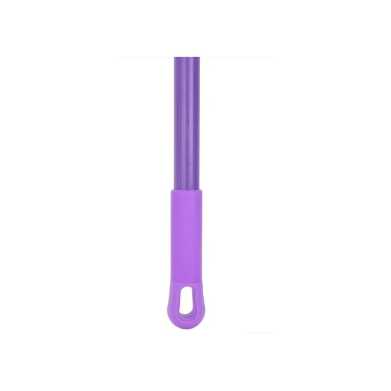 Sparta® Dust Mop Handle 60 IN Purple Fiberglass Galvanized Steel Clip-On Sliding Collar Lock Hanger Hole 12/Each