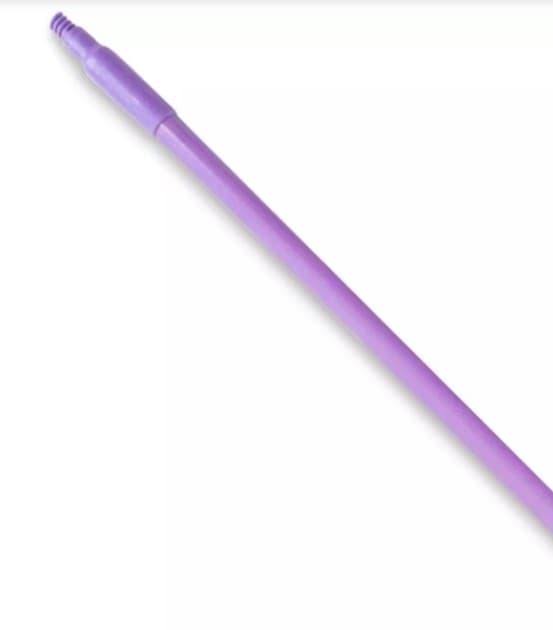 Sparta® Broom Handle 60 IN Purple Polyester Fiberglass PP Hanger Hole Threaded 12/Each