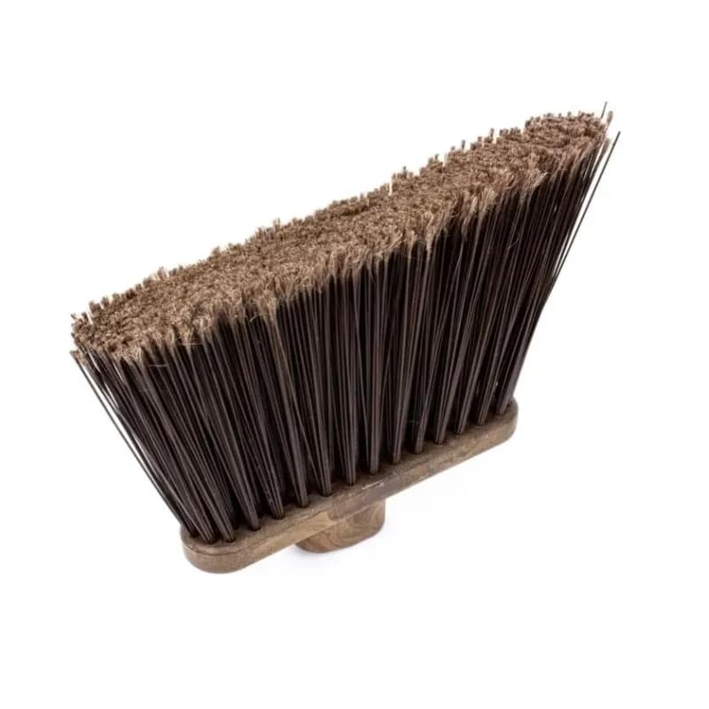 Sparta® Broom 56 IN Brown PP Flagged Angled Duo-Sweep Threaded 12/Each