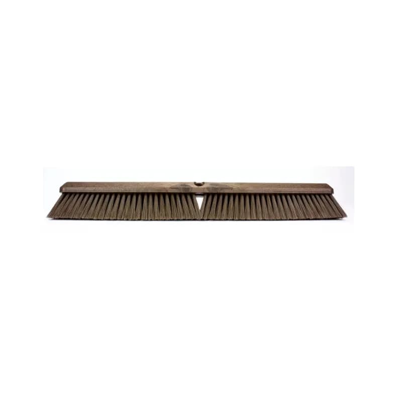 Omni Sweep® Broom Head 24X3X3.5 IN Brown Plastic Polyester PP Threaded 12/Each