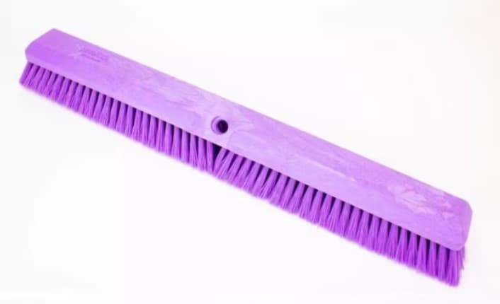 Sparta® Sweep Broom Head 24X3X3.5 IN Purple Plastic Polyester PP Threaded 12/Each