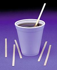 Stirrer 5.5 IN Wood Natural Economy 10000/Case