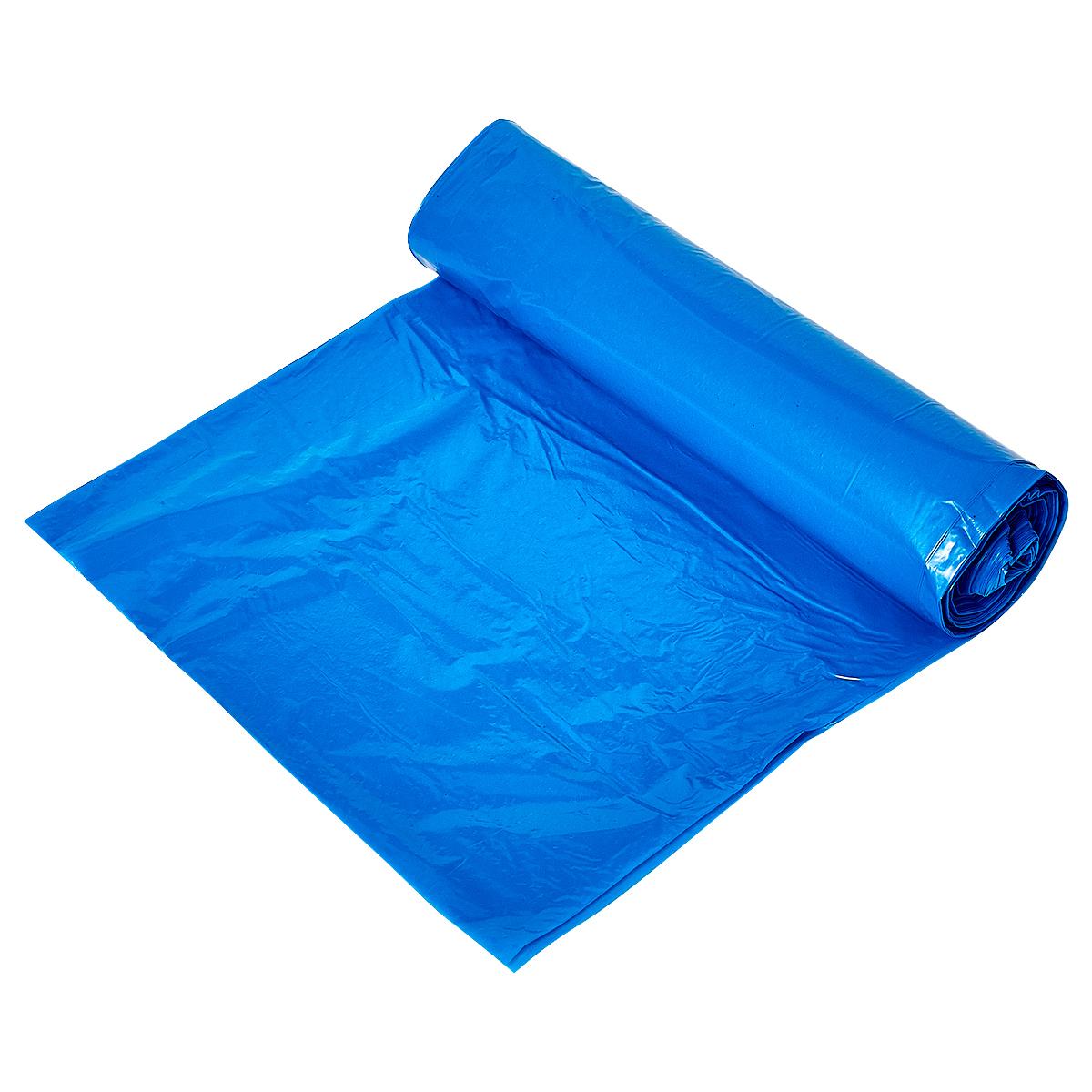 Can Liner 60X40 IN Blue HDPE 22MIC Roll 150/Case