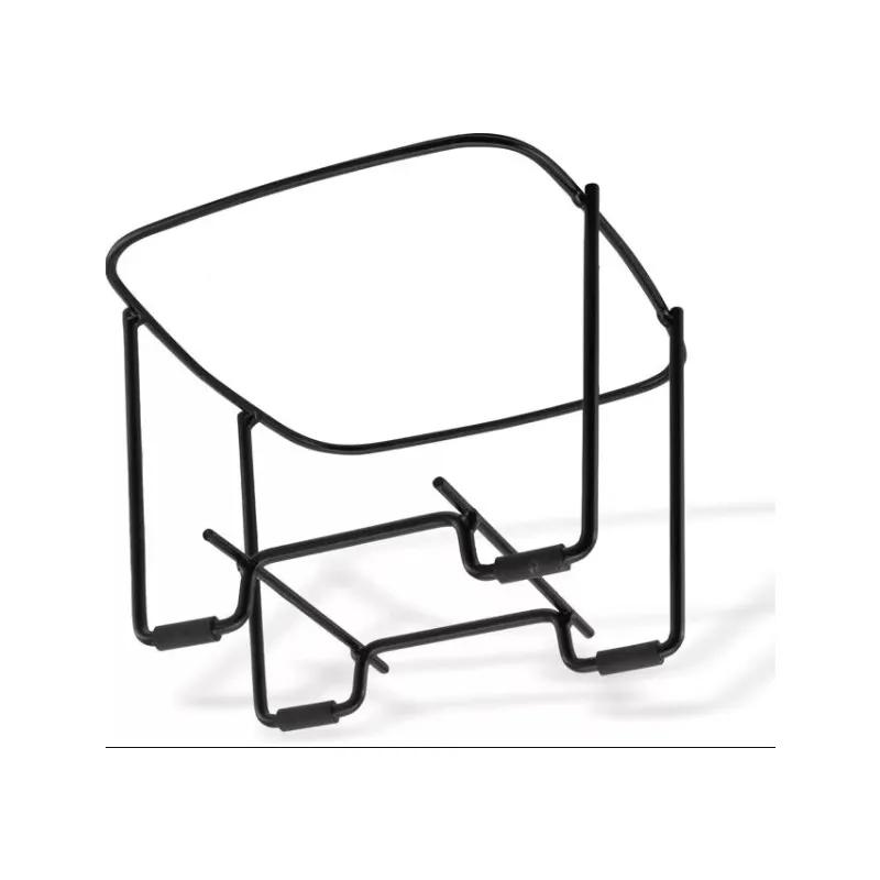 Kleen-Pail® PRO™ Pail Stand 9.25X8.75X7.00 IN Chrome Plated Steel Black 1/Each