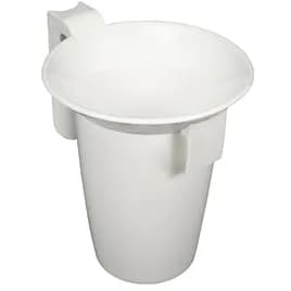 Impact® Value-Plus Toilet Brush Caddy 24 OZ White Plastic 12/Case