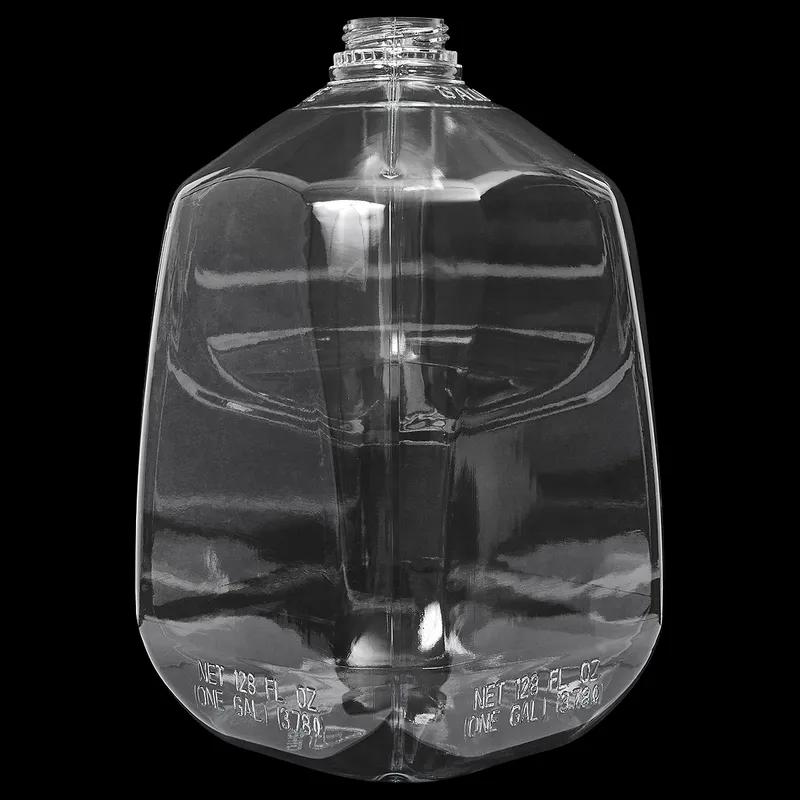 Jug & Lid Combo Plastic Clear Red Lid 24/Case