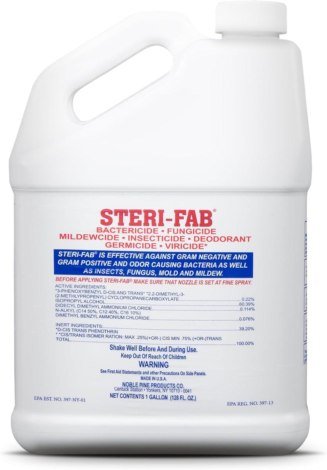 Steri-Fab® Vi Disinfectant 1 GAL Insecticidal 1/Each