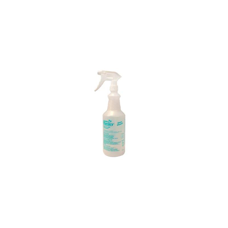 Clean by Peroxy Glass Cleaner Spray Bottle & Trigger Sprayer 32 FLOZ Plastic 12/Case