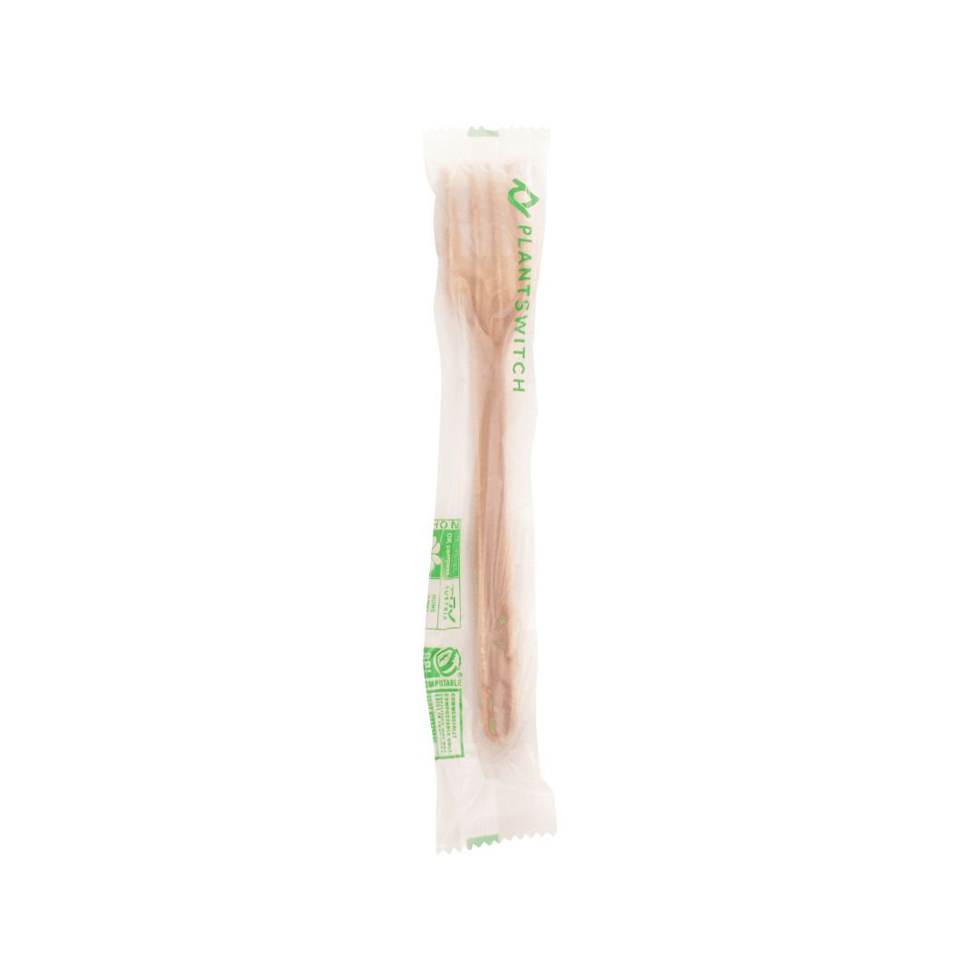 CompostZero™ Fork 6.75 IN Natural Wrapped 1000/Case
