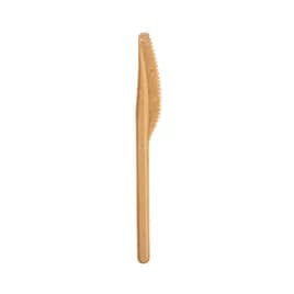 CompostZero™ Knife 7 IN Natural 100 Count/Pack 10 Packs/Case 1000 Count/Case