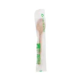 CompostZero™ Spoon 6 IN Natural Wrapped 1000/Case